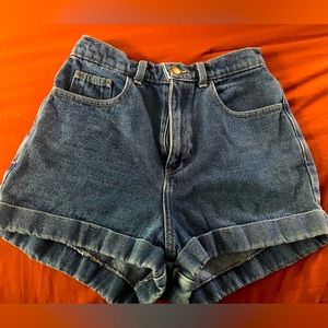 Jean shorts